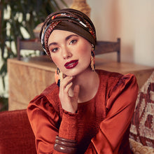 Laden Sie das Bild in den Galerie-Viewer, Scarlett - Boho Turban Set