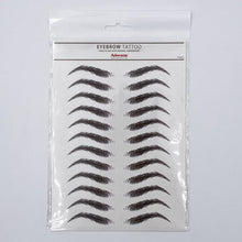 Laden Sie das Bild in den Galerie-Viewer, Augenbrauen Tattoos in schwarz für Frauen mit Alopezie