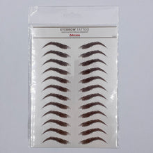 Laden Sie das Bild in den Galerie-Viewer, Augenbrauen Tattoos dunkelbraun für Frauen in Chemotherapie