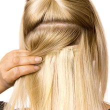 Laden Sie das Bild in den Galerie-Viewer, Unter dem Echthaar verdeckte Clip-In Extensions