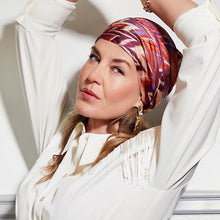 Laden Sie das Bild in den Galerie-Viewer, House of Christine Luxus Turban aus Seide für Frauen mit Haarausfall