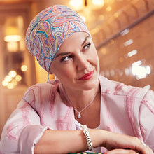 Laden Sie das Bild in den Galerie-Viewer, Yoga weicher Turban für Frauen mit Haarausfall aufgrund von Alopecia oder Chemotherapie