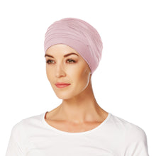 Laden Sie das Bild in den Galerie-Viewer, Yoga Turban by Christine Headwear für Alopezie und Kopfbedeckung bei Chemo