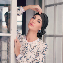 Laden Sie das Bild in den Galerie-Viewer, B.B. Beatrice Turban mit Ribbons Christine Headwear Turban Chemo oder Alopezie Mütze für Damen