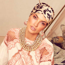 Laden Sie das Bild in den Galerie-Viewer, Sapphire Boho Turban Set Christine Headwear Kopfbedeckung für Damen mit Alopecia und Chemo