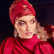 Laden Sie das Bild in den Galerie-Viewer, Sienna Boho Turban Set House of Christine Kopfbedeckung Alopezie