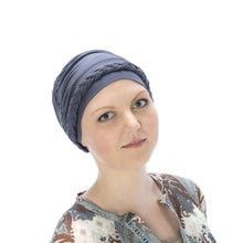 Laden Sie das Bild in den Galerie-Viewer, Turban Kopfbedeckung für Chemo und Alopezie Patientinnen
