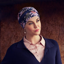 Laden Sie das Bild in den Galerie-Viewer, House of Christine Turban bei Alopezie 0665