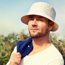 Laden Sie das Bild in den Galerie-Viewer, Chemo Mann, Kopfbedeckung, Haarausfall, Glatze, Chemotherapie, Alopezie, Aderans, Camaflex, Kopfbedeckung, Haare, Haarersatz, Fashion, Mann, Hut, Sommer, Christine Headwear