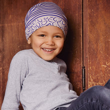 Laden Sie das Bild in den Galerie-Viewer, Petite Bunny - Kinderturban - gemustert