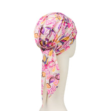 Laden Sie das Bild in den Galerie-Viewer, Beatrice Turban w. Ribbons von Christine Headwear Kopfbedeckung für Frauen mit Alopezie oder Chemo
