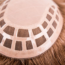 Laden Sie das Bild in den Galerie-Viewer, Cameo Haarfüller Echthaar auf Monofilament⁺