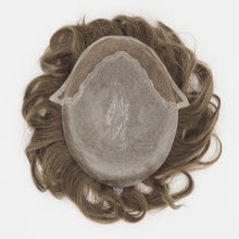 Laden Sie das Bild in den Galerie-Viewer, Second Skin, Toupet, Lacefront, Monomontur, PU Rand, Echthaar, Haarsystem, Haarteil, Herrenhaarteil, Frauenhaarteil, Alopezie, Haarausfall, Haarteil zum kleben, Unsichtbarer Haarersatz, Zweithaar, French Lace, Filmansatz