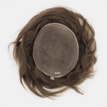 Laden Sie das Bild in den Galerie-Viewer, VolumlenghtMax, Toupet, Lacefront, Monomontur, PU Rand, Echthaar, Haarsystem, Haarteil, Herrenhaarteil, Frauenhaarteil, Alopezie, Haarausfall, Haarteil zum kleben, Unsichtbarer Haarersatz, Zweithaar, French Lace, Filmansatz