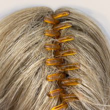 Laden Sie das Bild in den Galerie-Viewer, Haarteil Zopf Pferdeschwanz mit Spange für Haarverlängerung