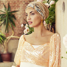 Laden Sie das Bild in den Galerie-Viewer, House of Christine Turban für Alopezie und Chemotherapie bei Frauen
