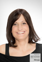 Laden Sie das Bild in den Galerie-Viewer, Atenea Haarsystem⁺ Echthaar auf Lacemontur