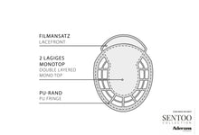 Laden Sie das Bild in den Galerie-Viewer, Cameo Haarfüller Echthaar auf Monofilament⁺