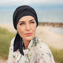 Laden Sie das Bild in den Galerie-Viewer, Christine Headwear B.B. Beatrice Turban w. ribbons, Kopfbedeckung bei Alopecia und Chemo für Damen