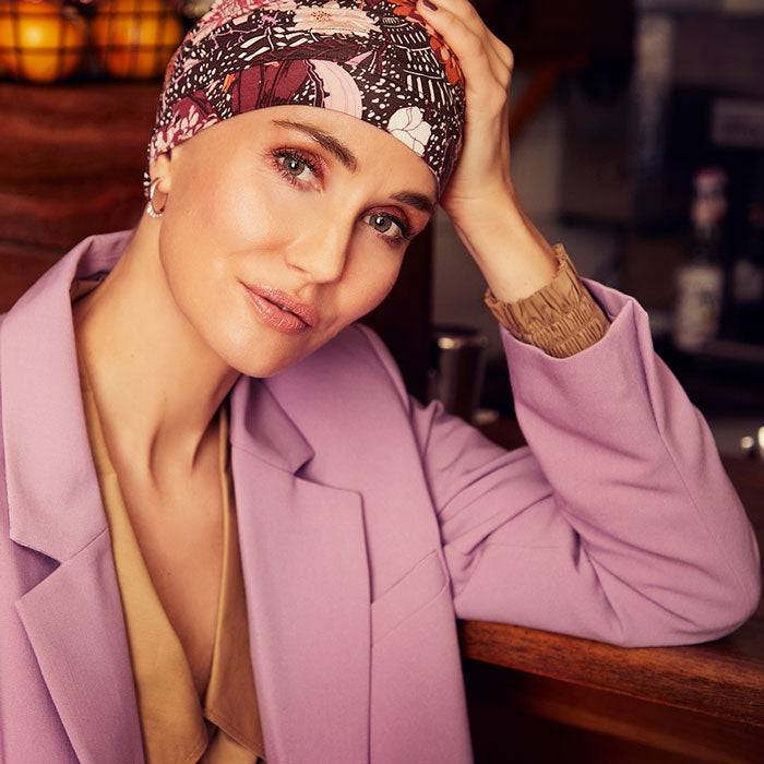 Yoga Turban - gemustert
