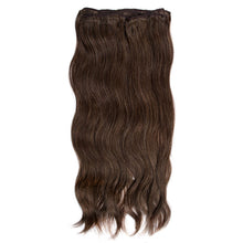 Laden Sie das Bild in den Galerie-Viewer, Echthaar Clip-In Extensions in Cappuccino

