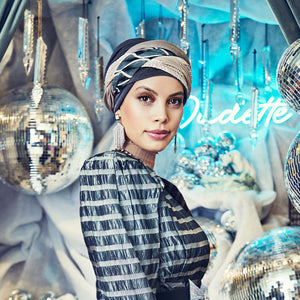 Turban mit Bändern für Frauen