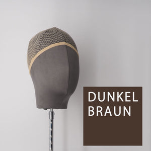 Haarnetz Wig Cap in dunkelbraun