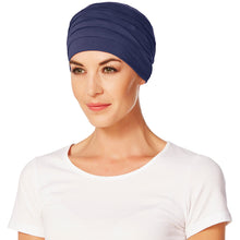 Laden Sie das Bild in den Galerie-Viewer, Yoga Turban Christine Headwear Chemo Mütze für Damen mit Alopecia
