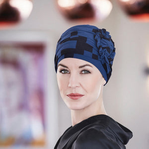 Lotus Turban printed Christine Headwear Kopfbedeckung für Frauen