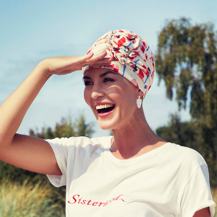 Lotus Turban by Christine Headwear für Alopezie und Chemotherapie