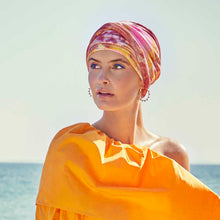 Laden Sie das Bild in den Galerie-Viewer, Zoya V Turban Christine Headwear Sommer Turban bei Chemotherapie und Alopezie
