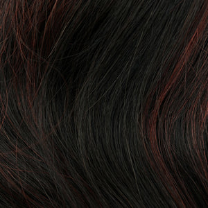 Lockiges langes Haarteil mit Kamm für Haarverdichtung und Haarverlängerung 2-4/130C