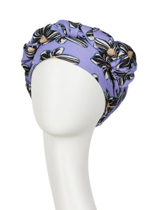 Sapphire Boho Turban Set Kopfbedeckung bei Alopezie und Chemotherapie