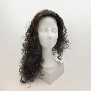 Lockiges langes Haarteil mit Kamm für Haarverdichtung und Haarverlängerung