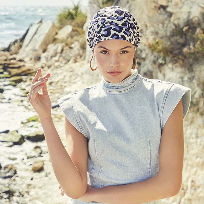 Turban bei Haarausfall aufgrund von Chemotherapie und Alopecia von House of Christine
