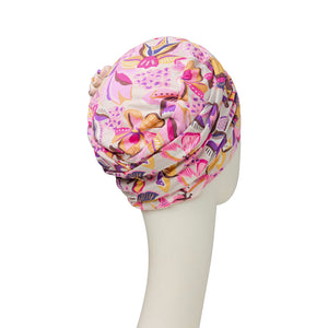 Lotus Turban von Christine Headwear Chemo Mütze und Kopfbedeckung bei Alopecia