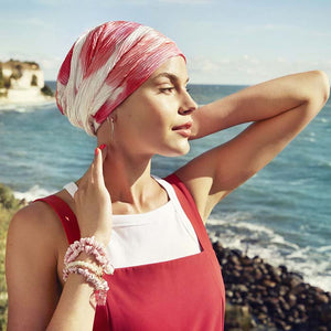 Turban für Haarausfall bei Chemotherapie oder Alopecia House of Christine Headwear